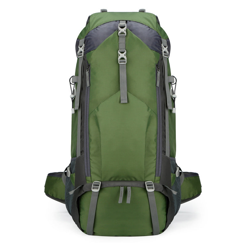 Professional Outdoor Hiking Backpack, Ultra Light And Wear-resistant, Men's And Women's Hiking Backpack, Large Capacity Waterproof Camping Backpack, 70L